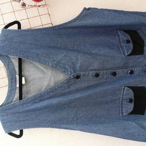 denim vest